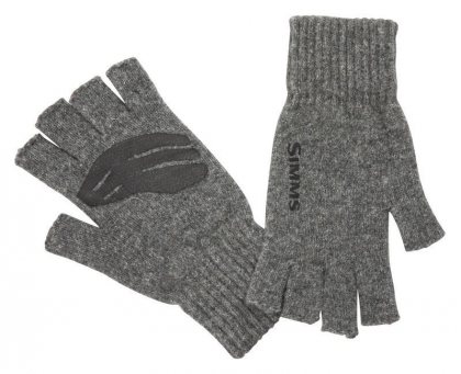 Simms Wool Half-Finger Gloves
