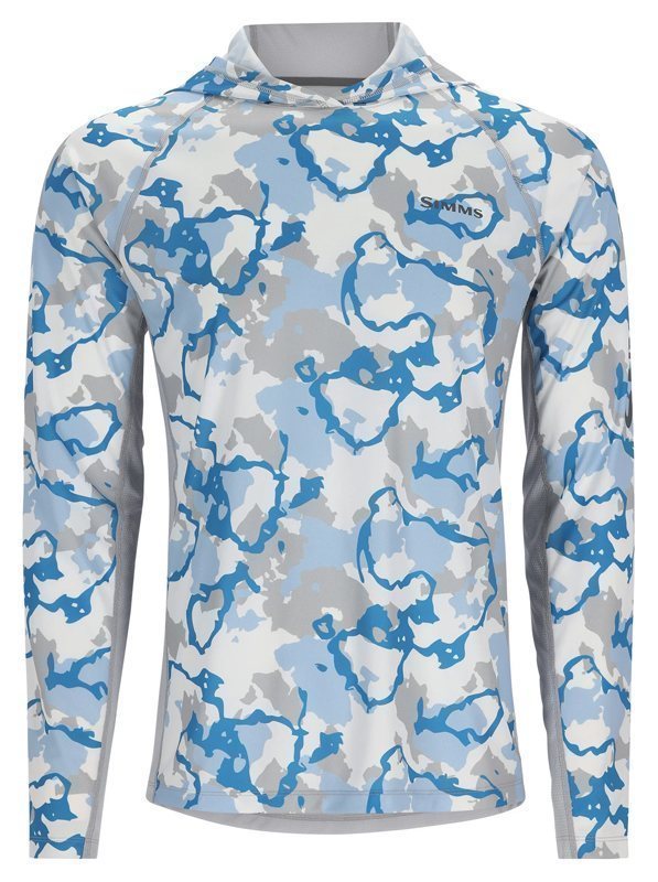 Simms Challenger Solar Hoody - Regiment Camo Ocean/Sterling