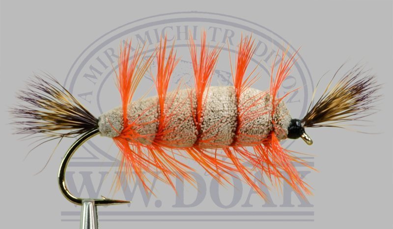 Brown Bomber - Orange Hackle