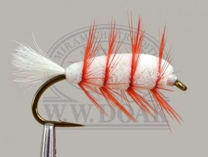 White Bug<br>Orange Hackle