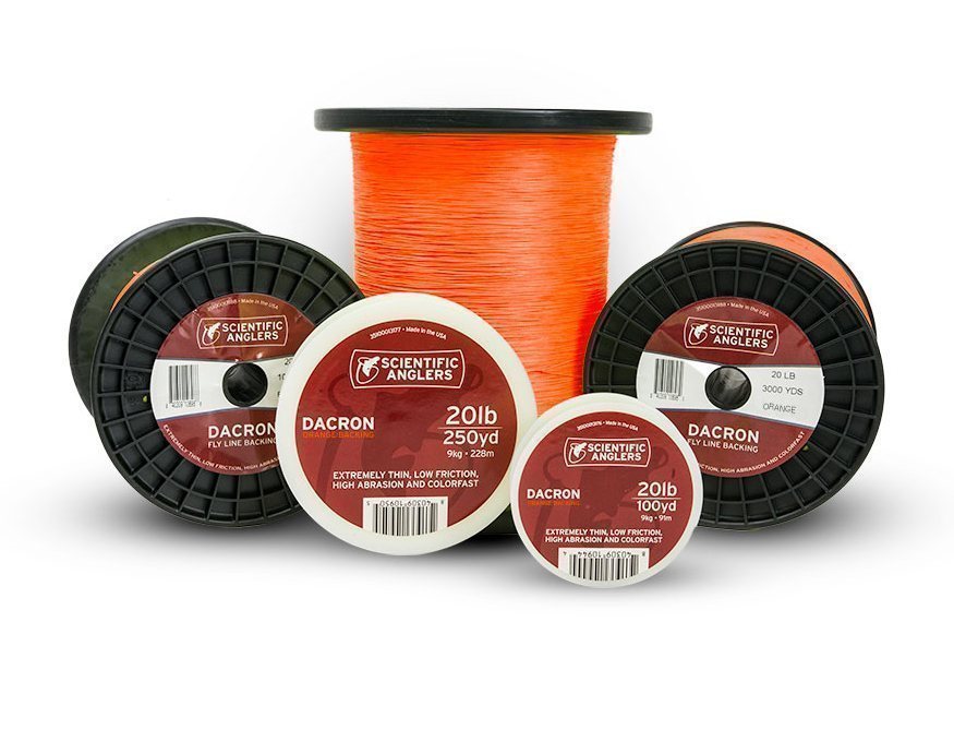 Scientific Anglers 30 lb. Backing Line 150 yds - High Visibility Orange