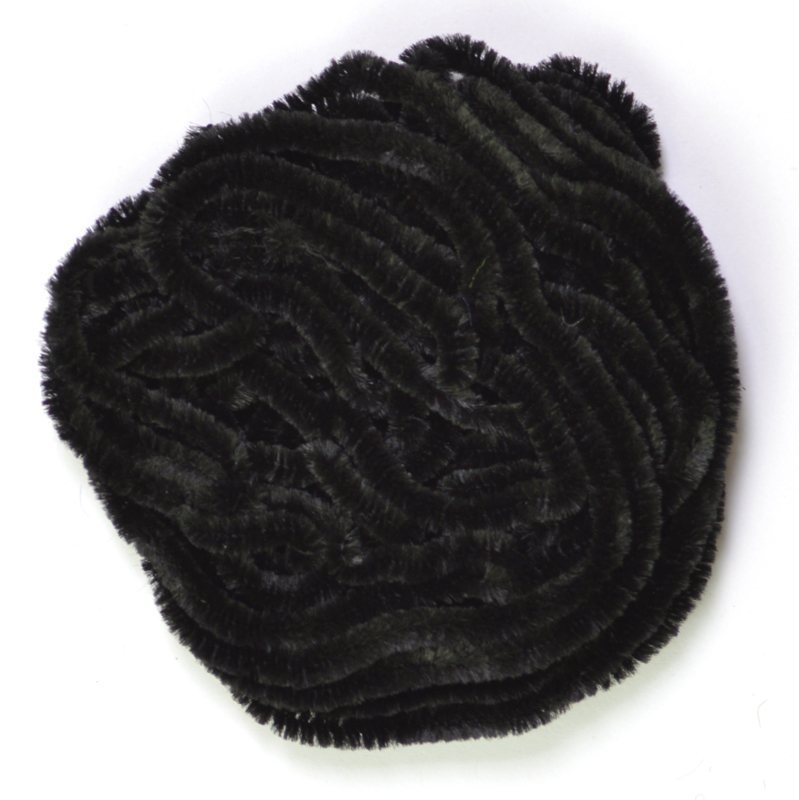 Danville Rayon Chenille - 4 yds. - #100 - Black