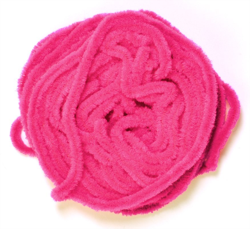 Danville Nylon Chenille - 4 yds. - #501 - Fluorescent Red