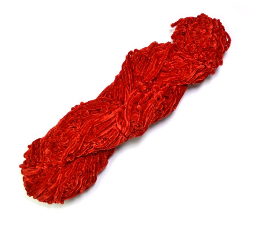 Danville Rayon Chenille - 72 yds. Skein - #56 - Red