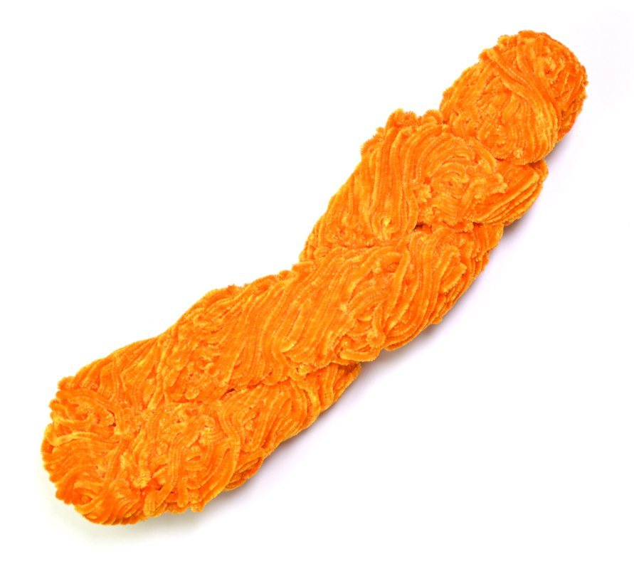 Danville Rayon Chenille - 72 yds. Skein - #7 - Orange