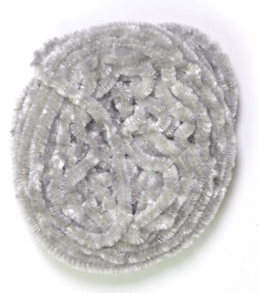 Danville Chenille<br>#36 - Silver Grey