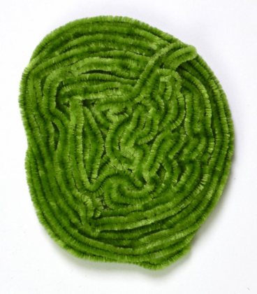 Danville Chenille<br>#67 - Insect Green