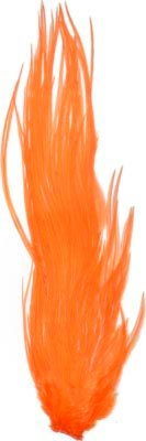 Metz Half Cock Saddle<br>Fl. Orange