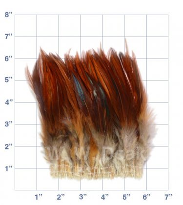 Strung Cock Saddle<br>Hackle 6" - 7"