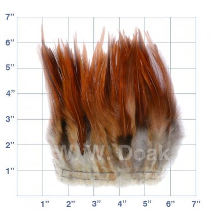 Strung Cock Saddle<br>Hackle 6" - 7"
