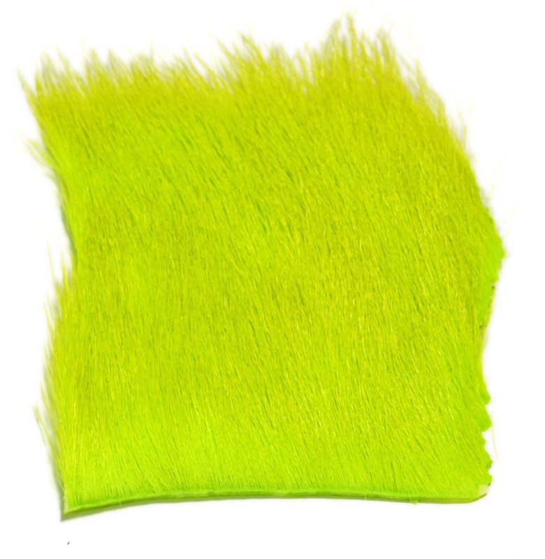 Calf Body Hair - Fluorescent Chartreuse