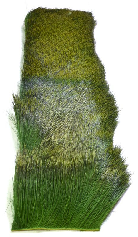 Deer Hair Strip - Green