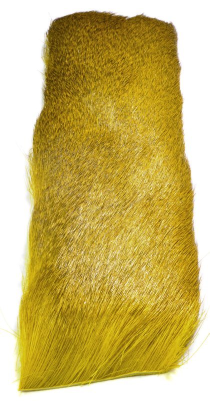 Deer Hair Strip - Yellow