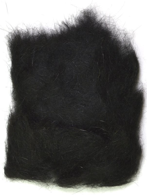 Hareline Rabbit Fur Dubbing - Black