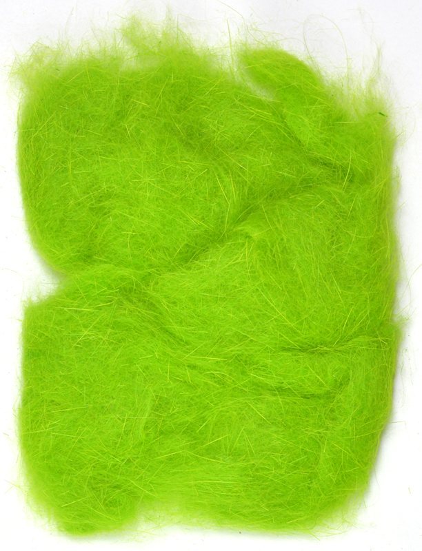 Hareline Rabbit Fur Dubbing - Insect Green