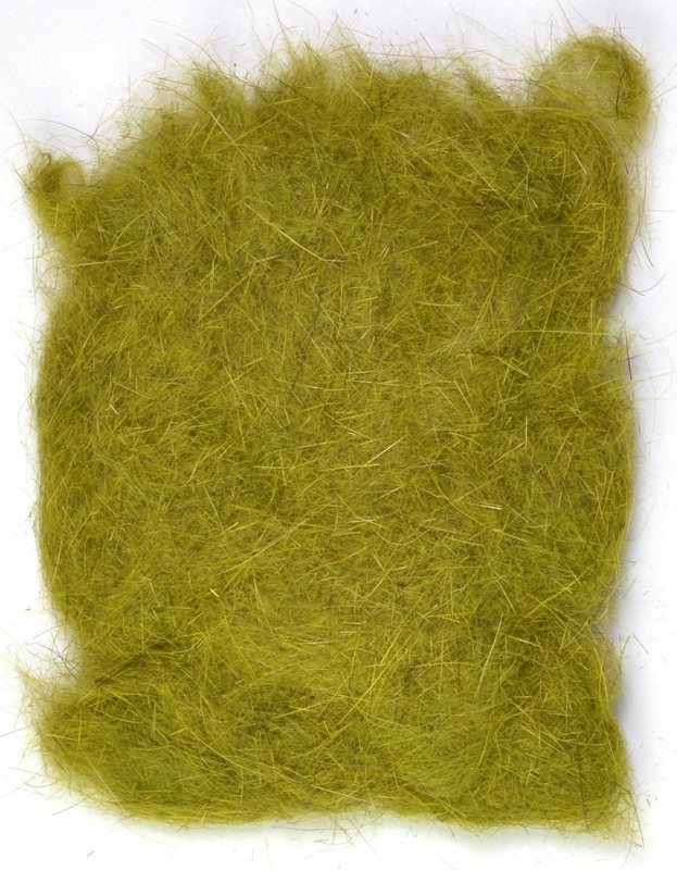 Hareline Rabbit Fur Dubbing - Olive Hare's Ear