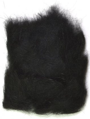 Rabbit Fur Dubbing<br>Black