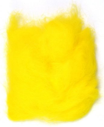 Rabbit Fur Dubbing<br>Bright Yellow