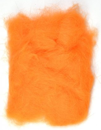 Rabbit Fur Dubbing<br>Fluorescent Orange