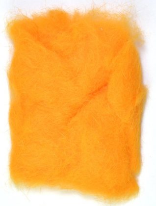 Rabbit Fur Dubbing<br>Orange