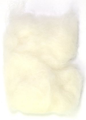 Rabbit Fur Dubbing<br>White