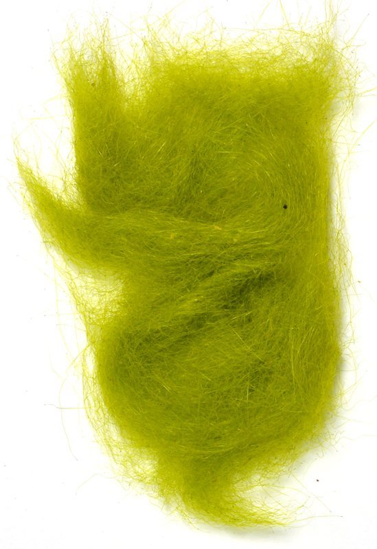Genuine Seal's Fur - Insect Green