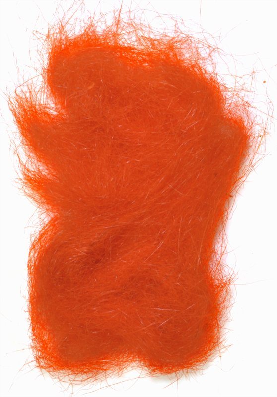 Genuine Seal's Fur - Orange