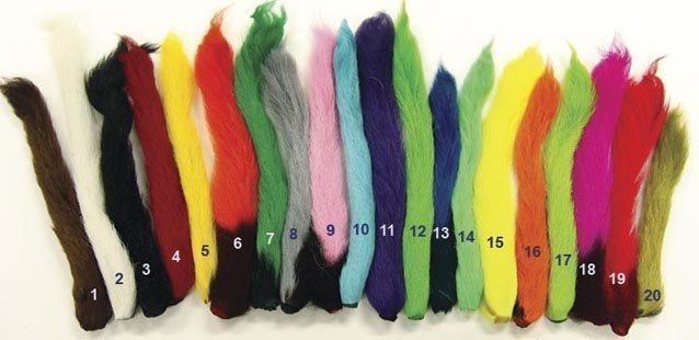 Calf Tail - Lime Green