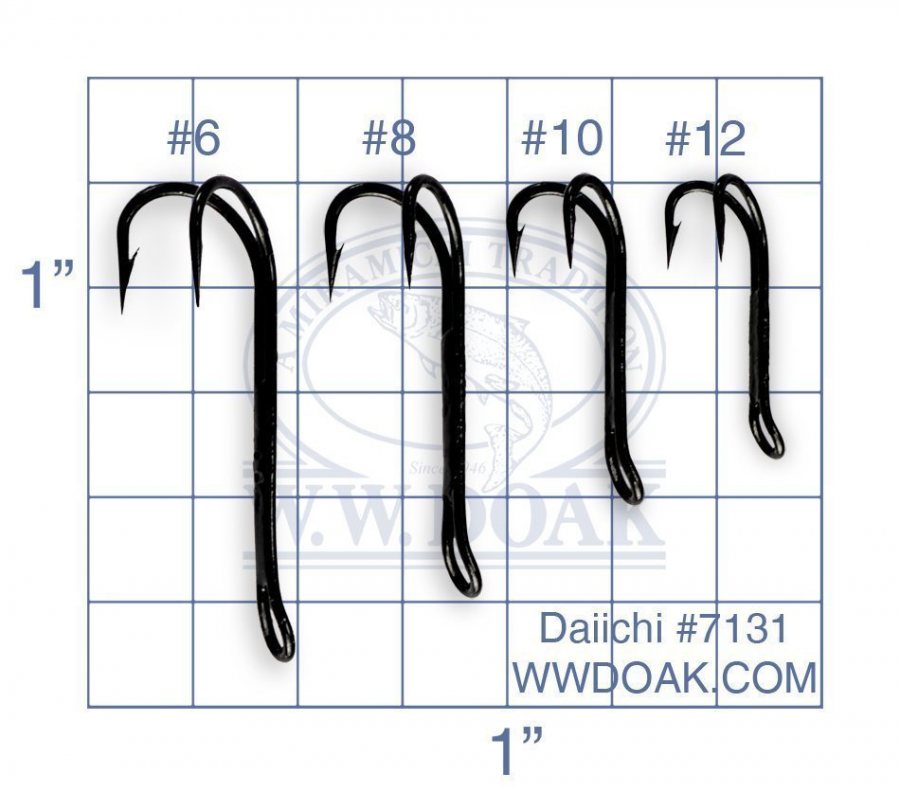 Daiichi #7131 Double Hook - per 10