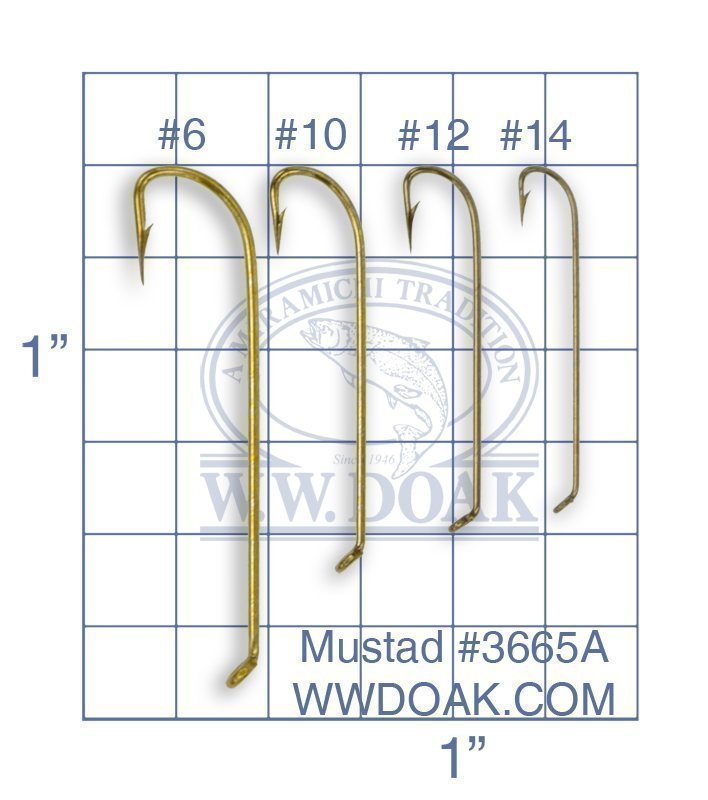 Mustad #3665A Hooks - per 25