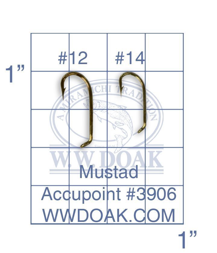 Mustad Accupoint #3906 Hooks - per 50