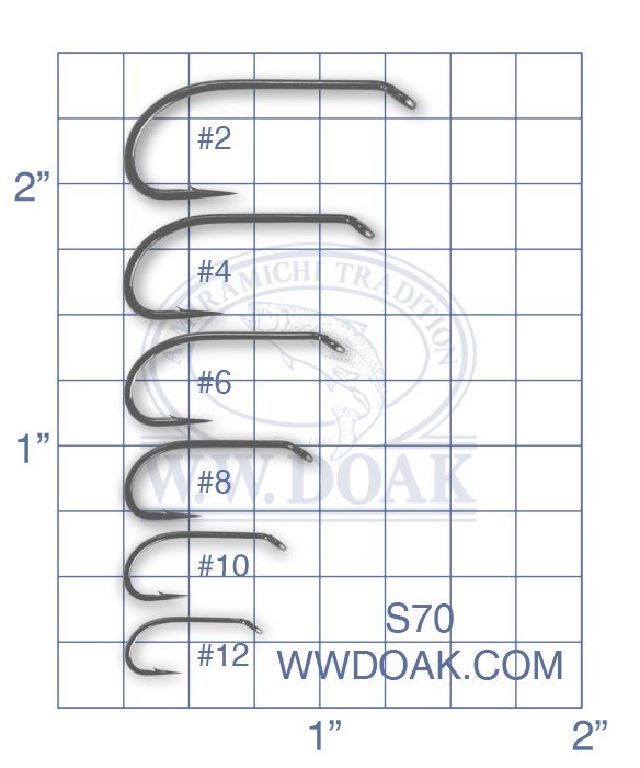 Mustad Heritage Hook - per 25 - S70