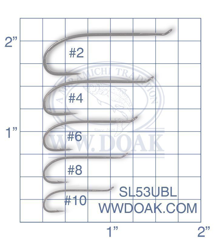 Mustad Heritage Hook - per 25 - SL53UAP