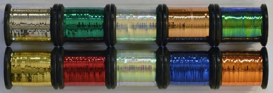 Uni Two-Tone Flat Mylar Tinsel - Size #14 - Small