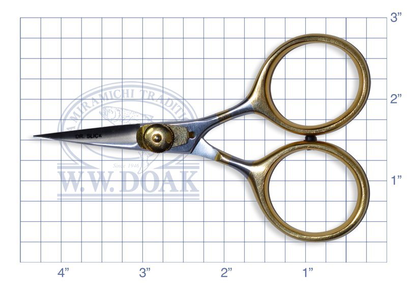 Dr. Slick Razor Scissors - 4" - SR4G