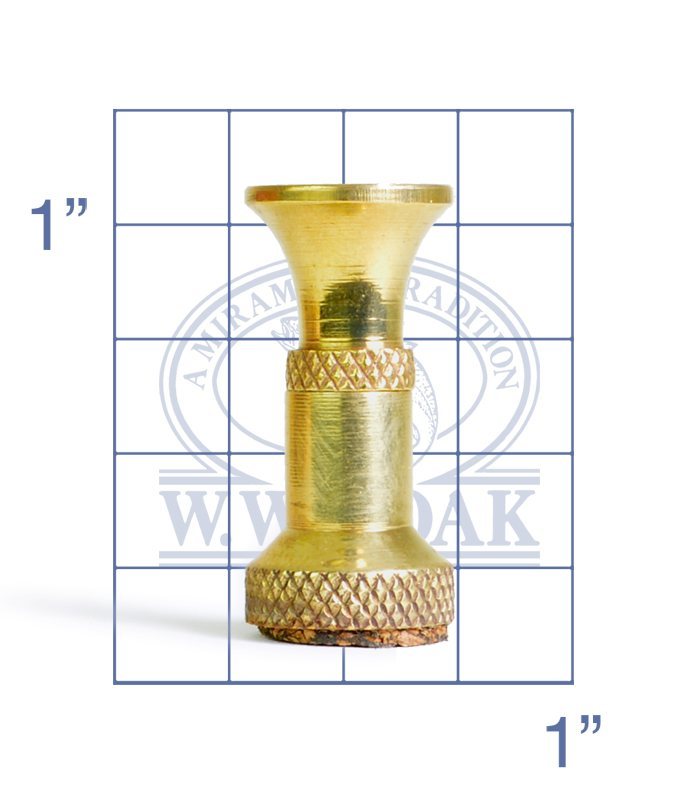 Brass Hair Stacker - Mini - T08683