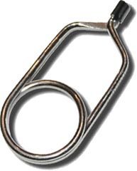 English Hackle Pliers - Rubber Tip - T08325