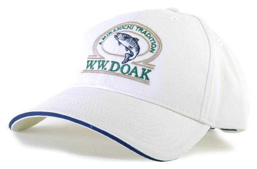 W. W. Doak Cotton Twill Hat - Stone / Navy