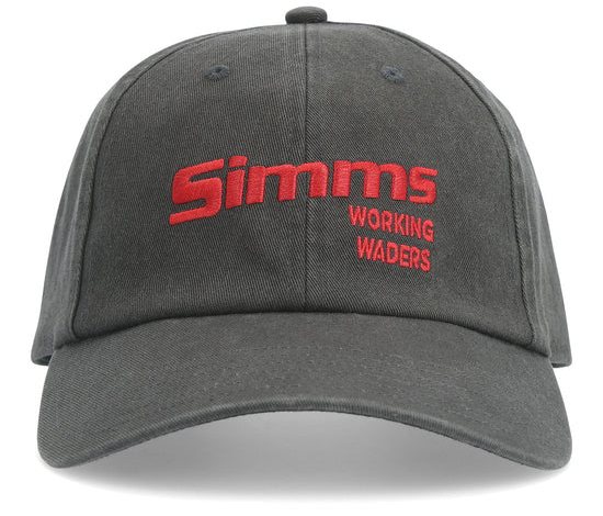 Simms Dad Cap - Carbon
