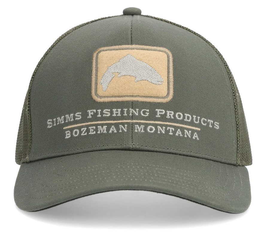 Simms Double Haul Icon Trucker - Smokey Olive