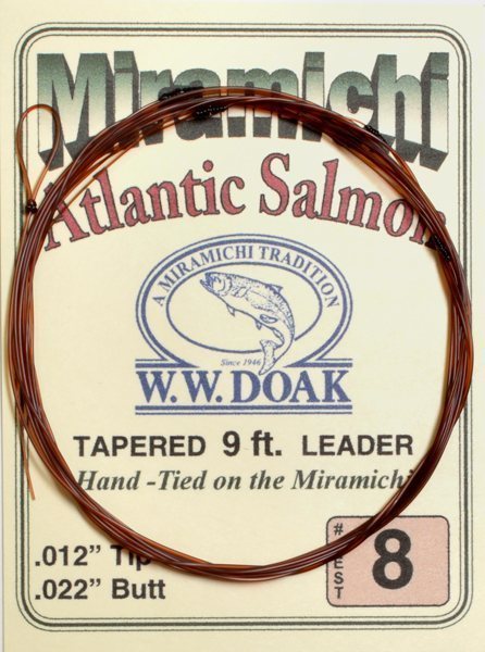 Miramichi Chameleon "Hand Tied" Tapered Leader - 9 ft - 8 lb.