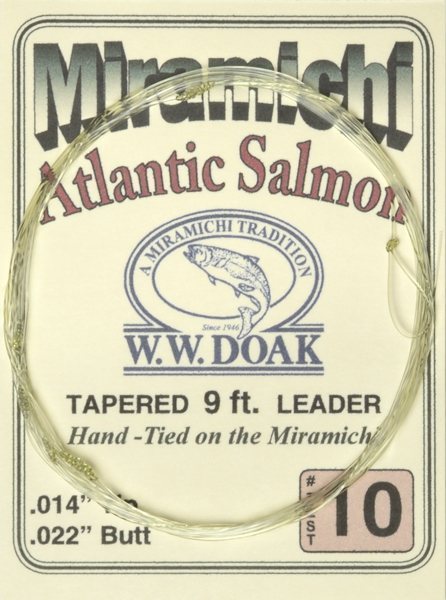 Miramichi Ultragreen "Hand Tied" Tapered Leader - 9 ft - 6 lb.