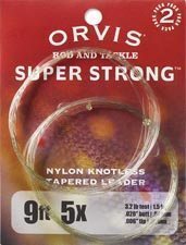 Orvis Super Strong Tapered Leader - 0X