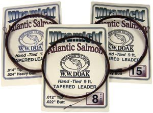Miramichi Chameleon "Hand Tied" Tapered Leader - 9 ft - Heavy - 12 lb.