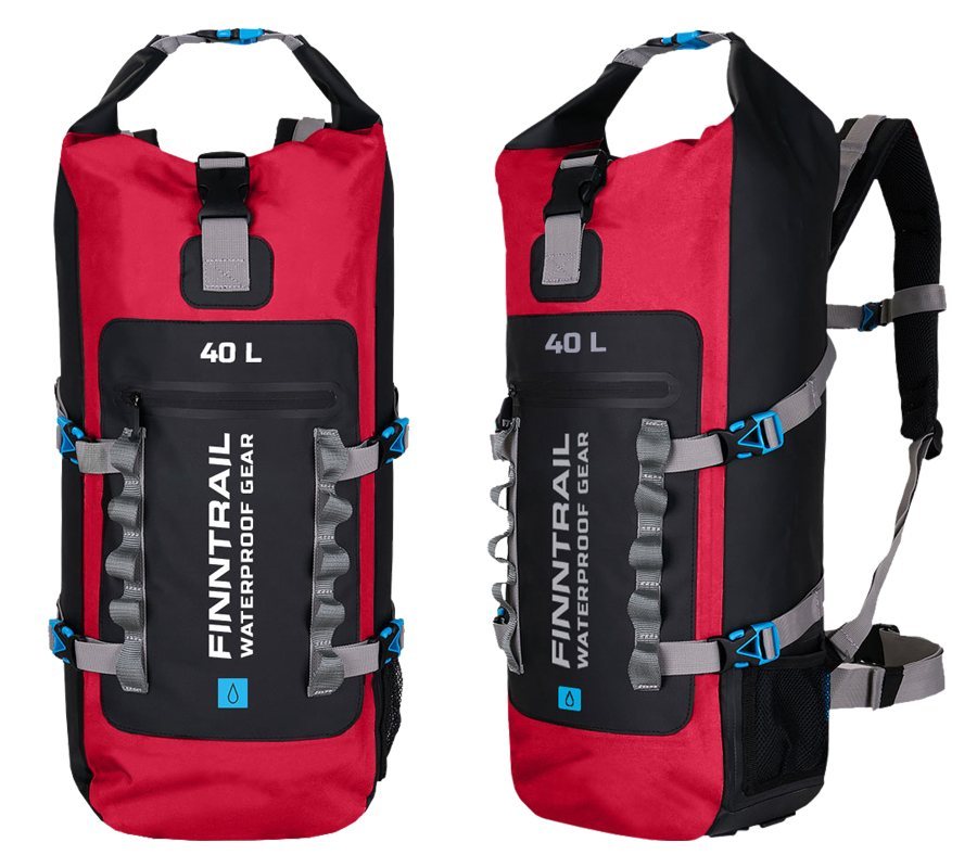 Finntrail Expedition 40L Backpack - Red