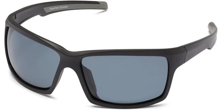 Marsh Sunglasses - Matte Black Frame - Grey Lenses