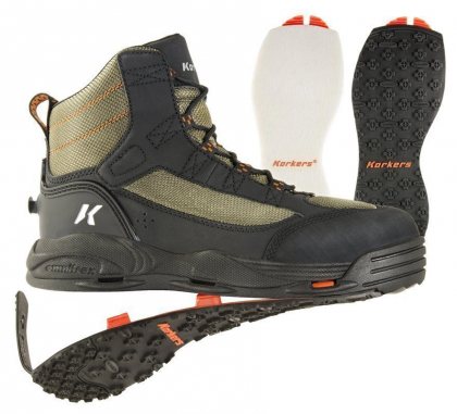 Korkers Greenback Wading Boot<br><em>(With felt soles only)</em>
