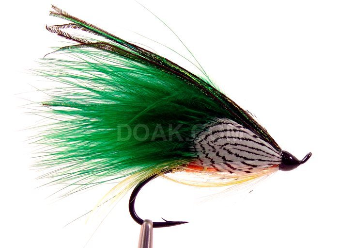 Marabou Green Ghost Spring Streamer - Size #2/0 Single